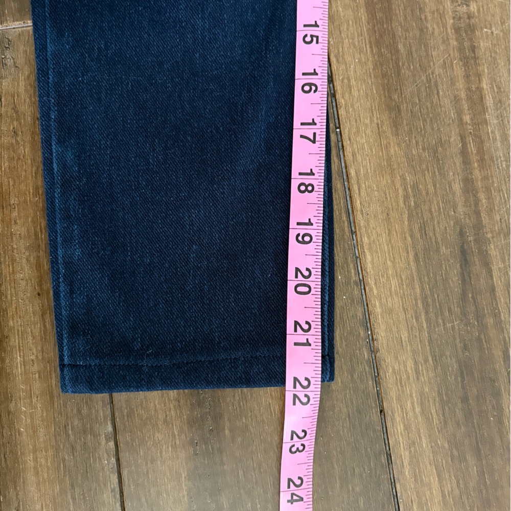 SPANX Sz S Blue Denim Jeggings High Rise Elastic Waist Skinny Fit Faux Pockets - Picture 4 of 8